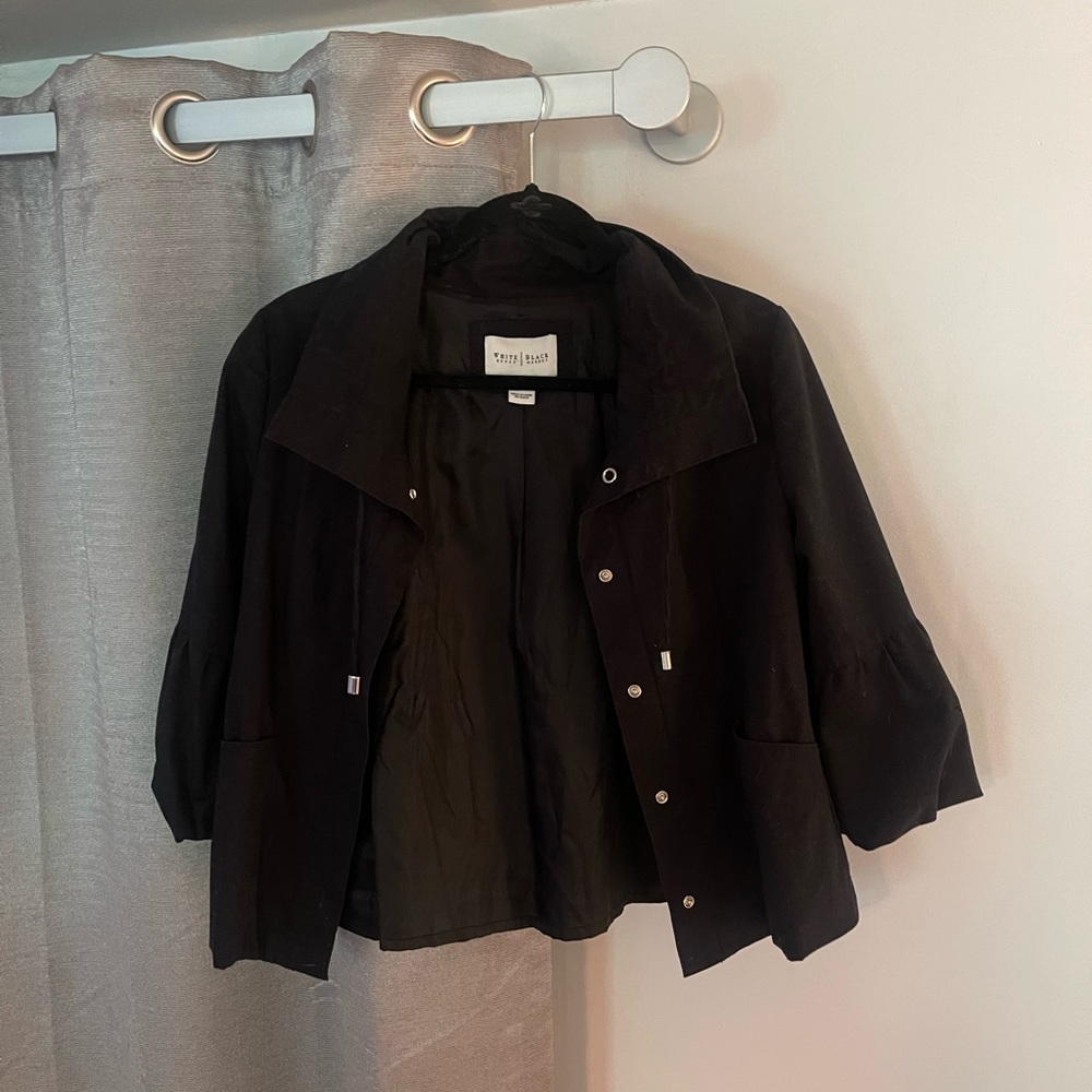 White House Black Market puffed sleeve jacket